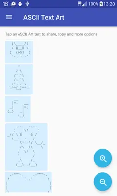 ASCII Text Art android App screenshot 3